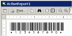 Change the Font Field to Code 39 to Create a Readable Barcode