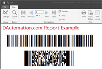 SSRS Barcode Generator for Reporting Services