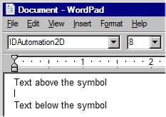 Choose the IDAutomation2D font