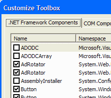 Selecting IDAutomation.design.LinearBarcodeControl.dll.