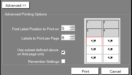 Set Print Range