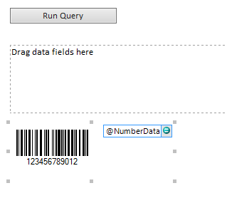 Binding the bar code to the InfoPath form.