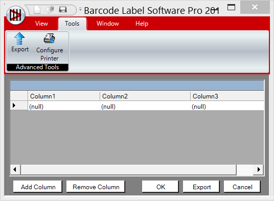 Blank Data Editor