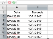 Paste the formula into the entire column.