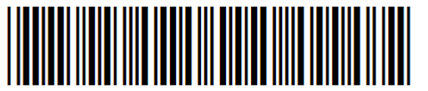 Code 39 with space and check digit verification showing in green when the last character is a MOD43. 