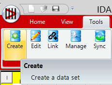 Create an embedded Data Set
