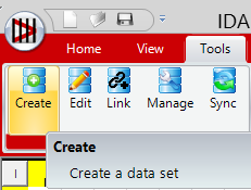 Create an embedded data set