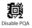 Disable 2D PQA