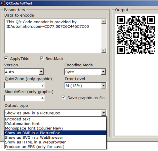 .NET Standard Source Code to a Windows example application is provided