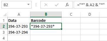 Microsoft Office Code 39 Barcode Tutorial