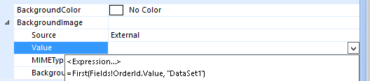 build the expression for the barcode