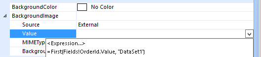 Build the expression for the barcode