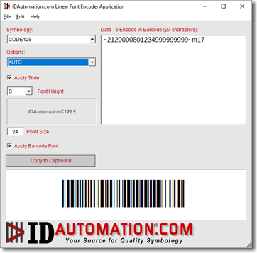Font Encoder Software Application