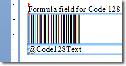 Crystal Reports Barcode Font Formula Tutorial