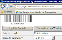 Online Barcode Creator