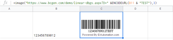 Use the & symbol to concatenate data