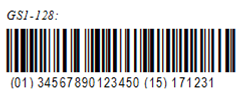 GS1-128 Barcode Font Suite