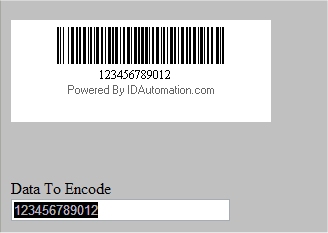 Dynamic barcode in SharePoint Designer