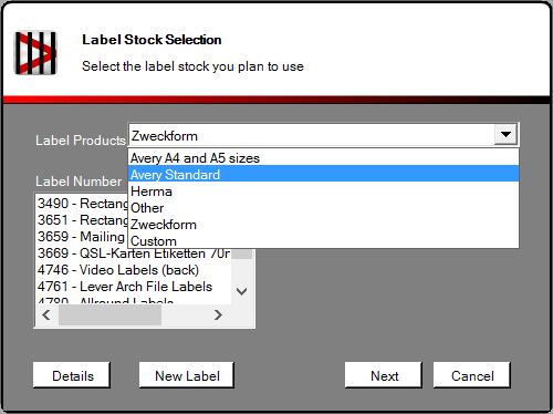 Pick predefined stock 