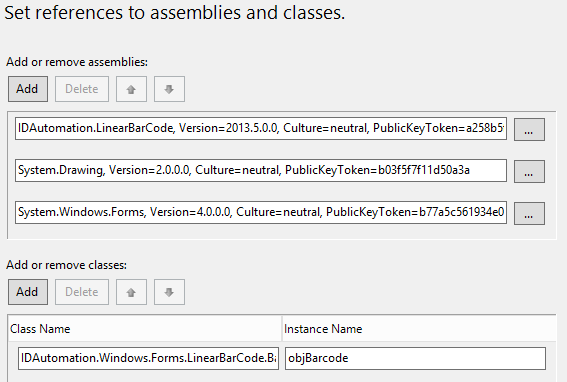 Set References to Assemblies and Classes in the SSRS Report.