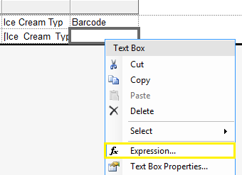 Create an Expression in the SSRS Report.