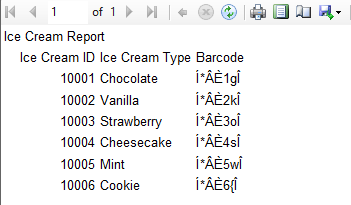 Verify the Data is Being Encoded in the Print Preview.