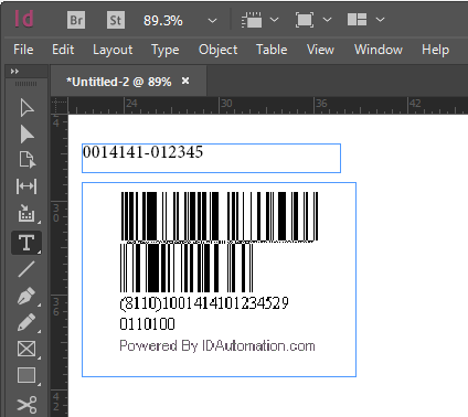 Creating Databar Coupon Barcode