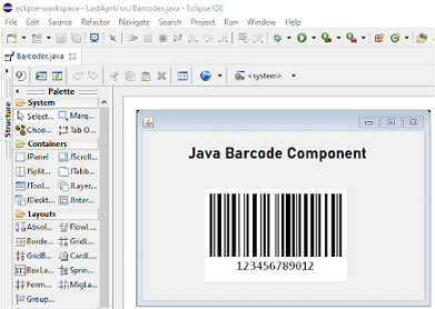 Java Code 128 Barcode Generator Windows 11 download