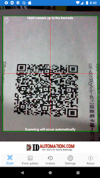Barcode Data Decoder Verifier App