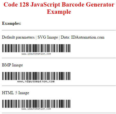 Windows 7 JavaScript Code 128 Generator 18.03 full