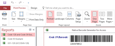 Windows 8 Access Code 39 Barcode Generator full