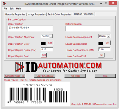 ISBN Book Barcode Package