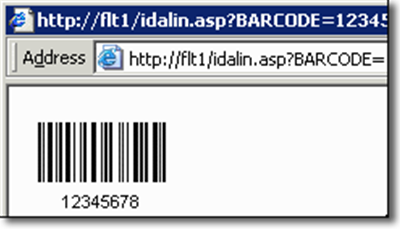 Streaming 2D Barcode Server for IIS
