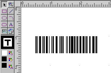 Barcode without border