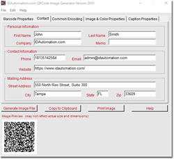 Barcode Image Generator