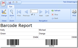 Native ASPX Streaming Barcode Generator Script