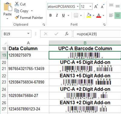 GS1 UPC EAN Barcode Font Package Windows 11 download