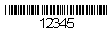 Code 39 Barcode Generated From a Font