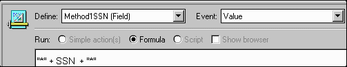 To Display a Barcode, Create a Field That Combines the Start and Stop Characters with the Data-To-Encode.