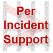 Per-Incident Support for Free Software Products