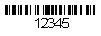 Code 128 Barcode Generated From a Font