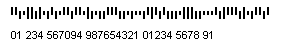 Intelligent Mail Barcode Generated From a Font