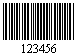 Code 11 Barcode Generated From a Font